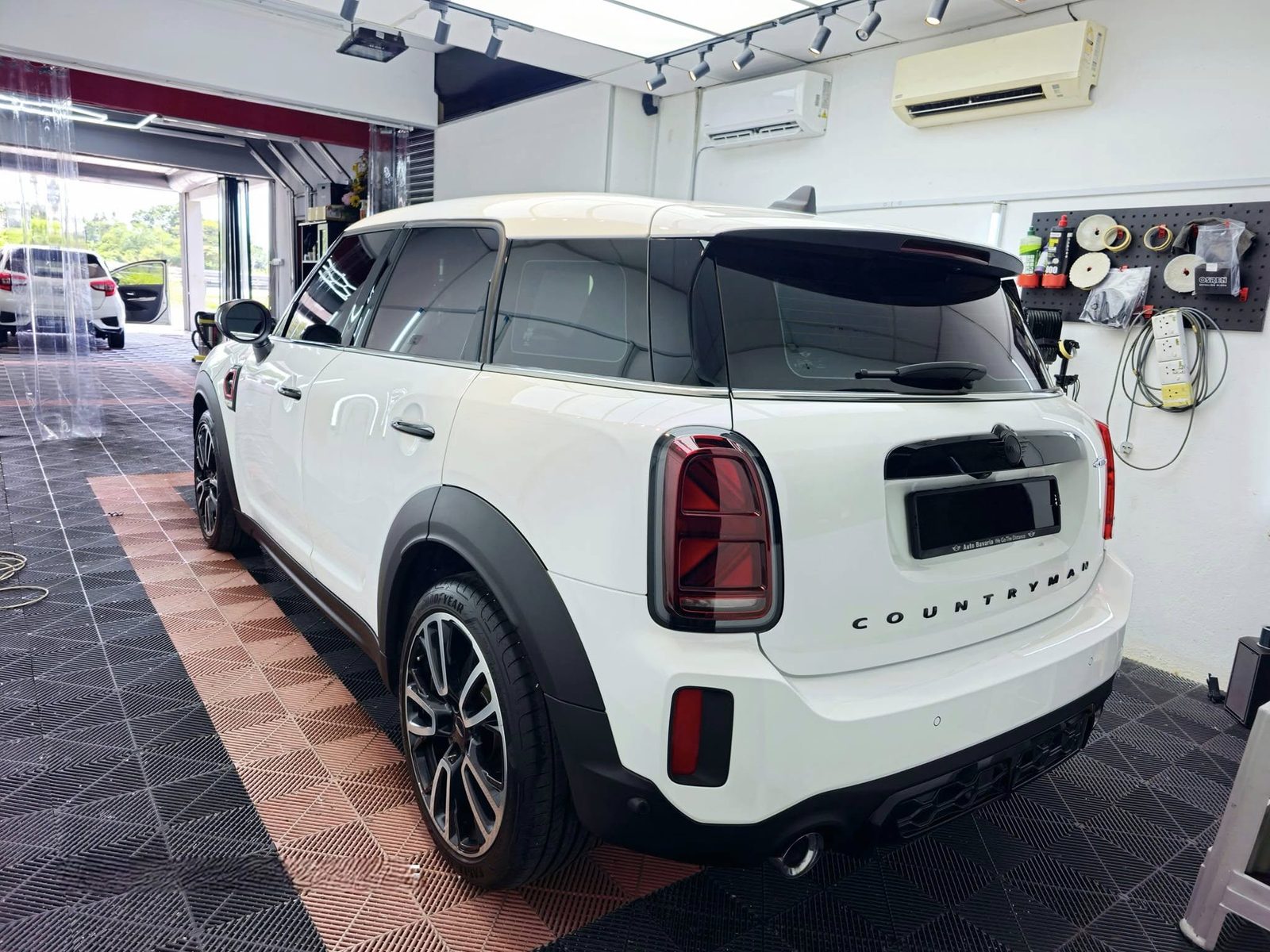 Tinted Mini Countryman at Car Pro Detailing Centre
